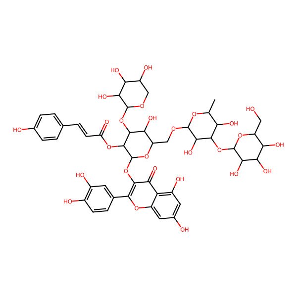 2D Structure of Camelliquercetiside A 2D Structure of Camelliquercetiside A