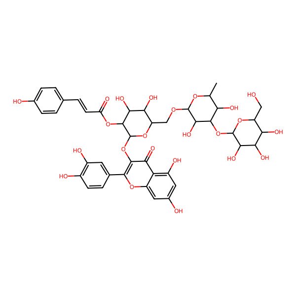 2D Structure of Camelliquercetiside B 2D Structure of Camelliquercetiside B