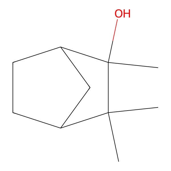 2D Structure of Camphene hydrate 2D Structure of Camphene hydrate
