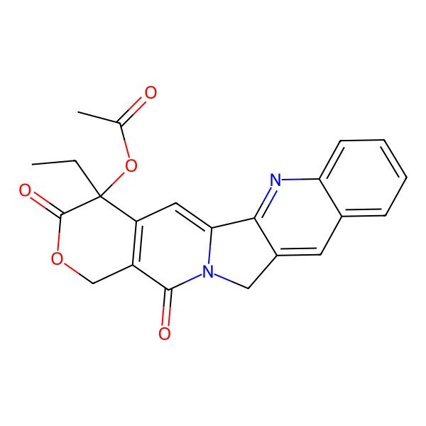 2D Structure of Camptothecin acetate