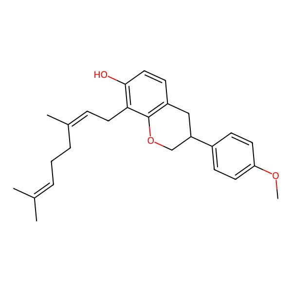 2D Structure of (3R)-Candenatenin F