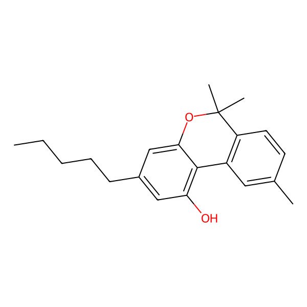2D Structure of Cannabinol