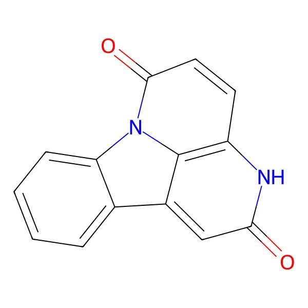 2D Structure of Canthin-2,6-dione
