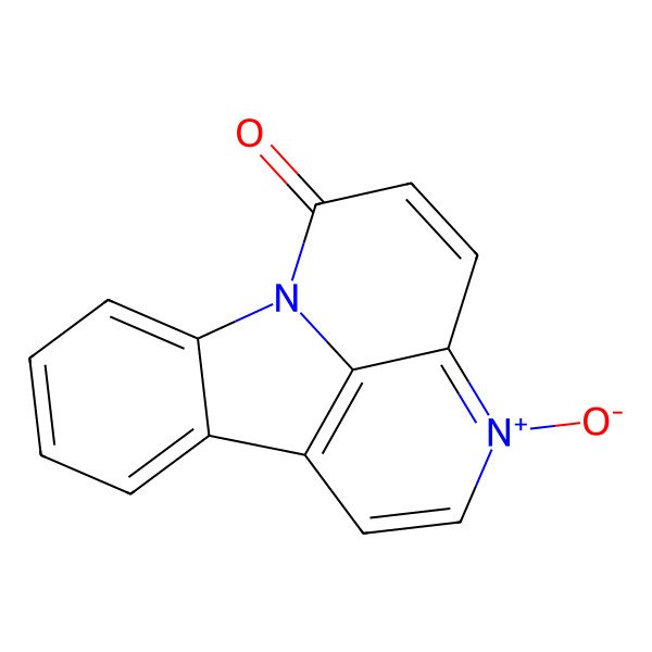 2D Structure of Canthin-6-one N-oxide