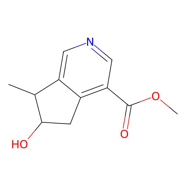 2D Structure of Cantleyine