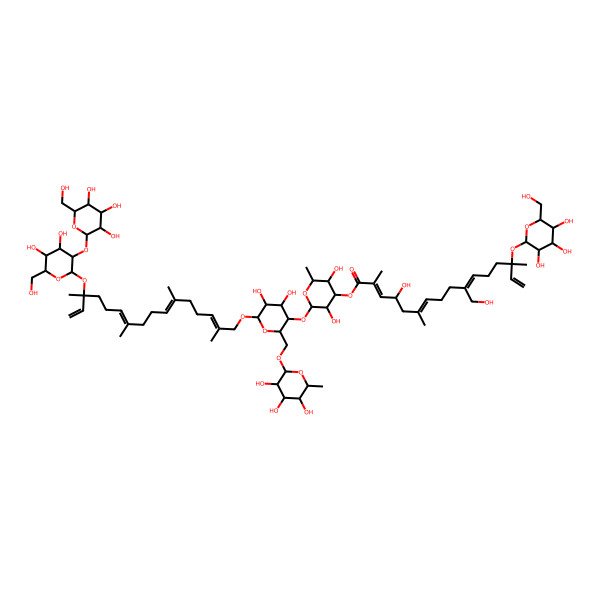 2D Structure of Capsianoside L