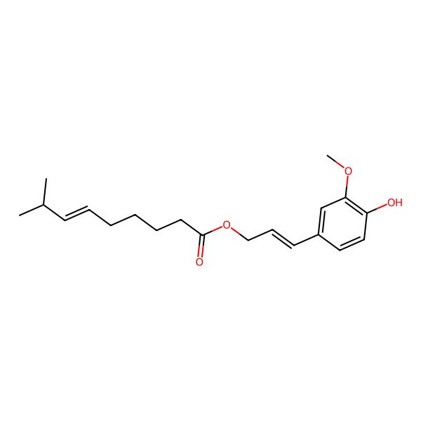 2D Structure of Capsiconiate 2D Structure of Capsiconiate