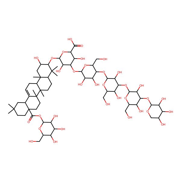 2D Structure of Carycaroside IV 2D Structure of Carycaroside IV