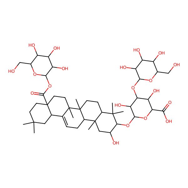 2D Structure of caryocaroside IV-9 2D Structure of caryocaroside IV-9