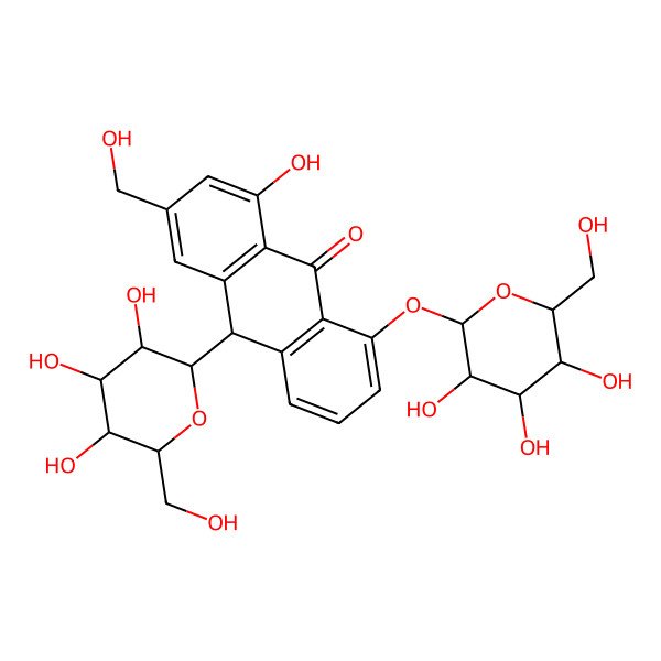 2D Structure of Cascaroside A 2D Structure of Cascaroside A