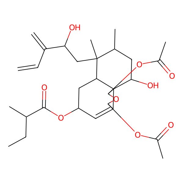 2D Structure of Caseamemebrol B