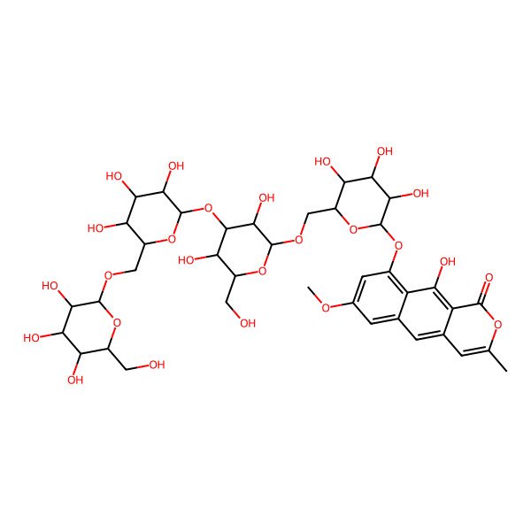 2D Structure of cassiaside C2 2D Structure of cassiaside C2