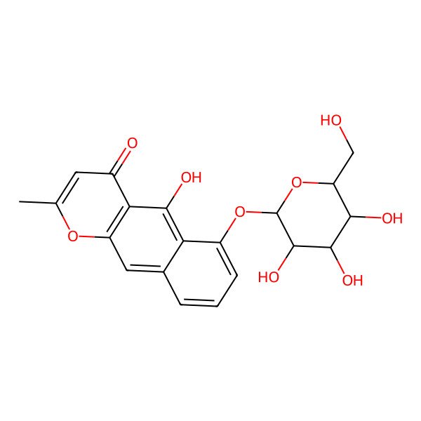 2D Structure of Cassiaside