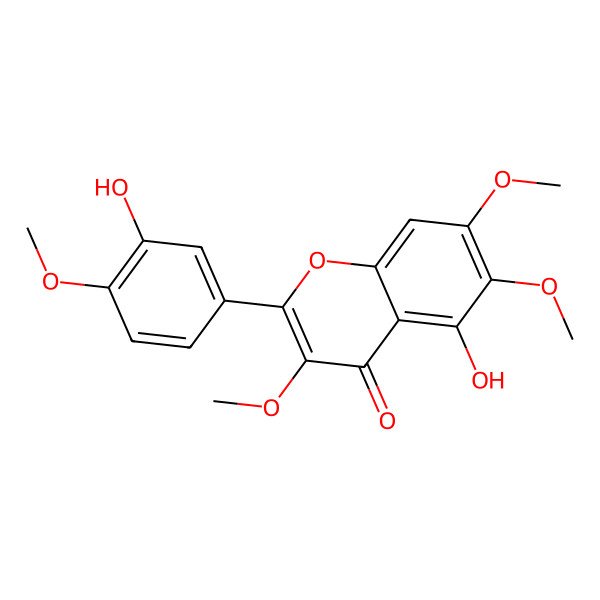 2D Structure of Casticin