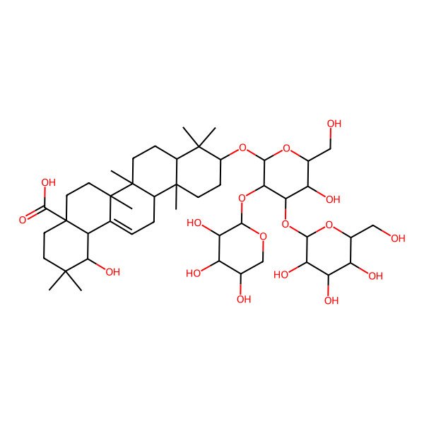 2D Structure of Catunaroside A