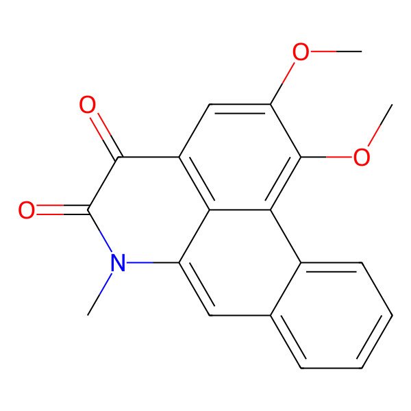 2D Structure of Cepharadione B
