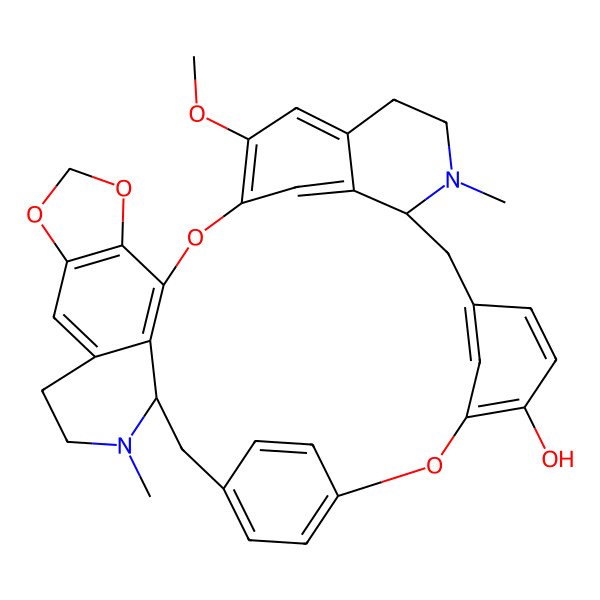 2D Structure of Cepharanoline