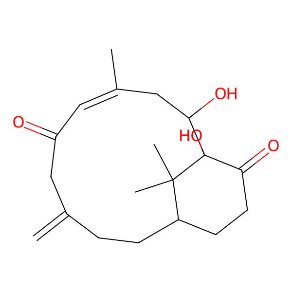 2D Structure of cespihypotin T