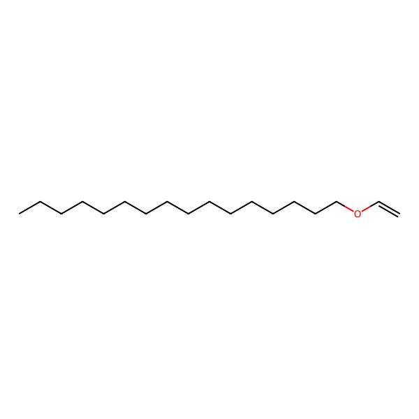 2D Structure of Cetyl vinyl ether