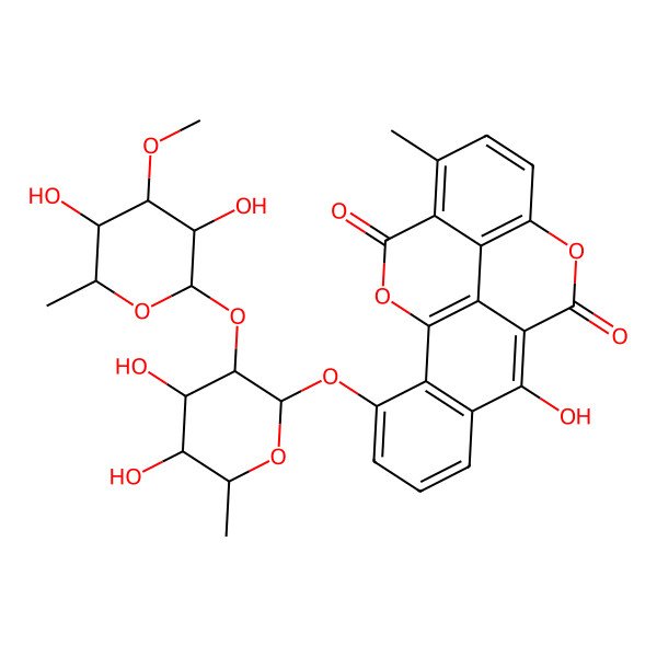 2D Structure of Chartreusin