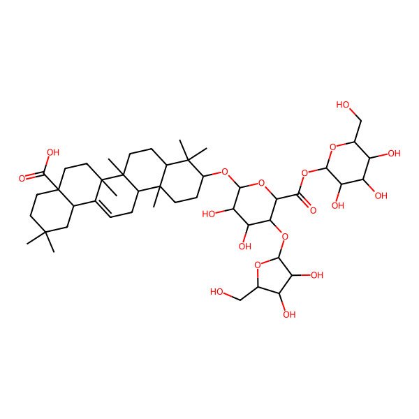 2D Structure of Chikusetsusaponin Ib