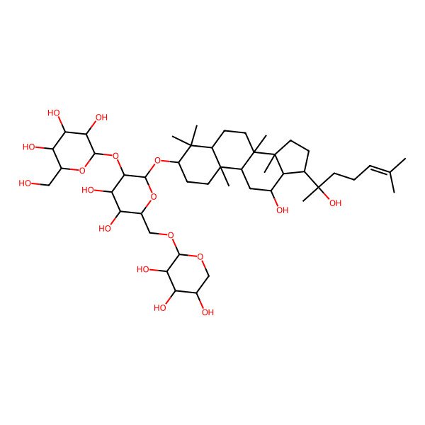 2D Structure of Chikusetsusaponin III