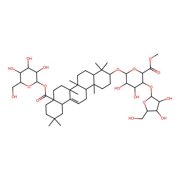 2D Structure of Chikusetsusaponin-Iv Methyl Ester 2D Structure of Chikusetsusaponin-Iv Methyl Ester