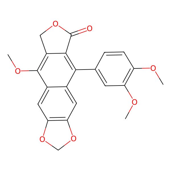 2D Structure of Chinensinaphthol methyl ether
