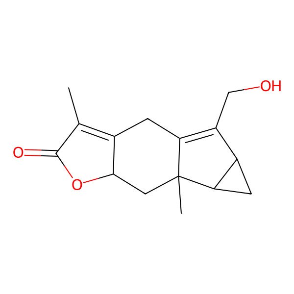 2D Structure of Chlorajapolide C, (rel)-