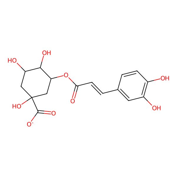 2D Structure of Chlorogenate anion