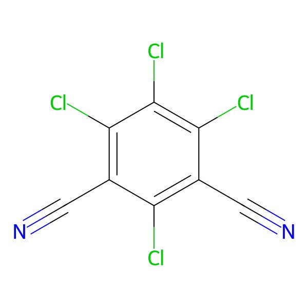 2D Structure of Chlorothalonil