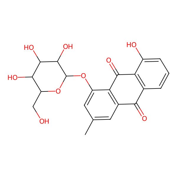 2D Structure of Chrysophanein