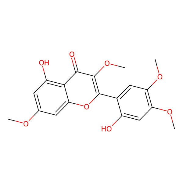 2D Structure of Chrysosplenol E