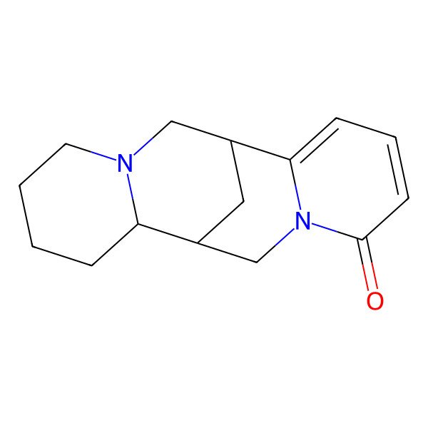 2D Structure of (10R)-7,15-diazatetracyclo[7.7.1.02,7.010,15]heptadeca-2,4-dien-6-one