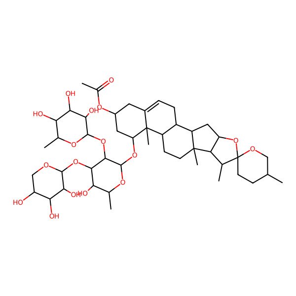 2D Structure of ophiopojaponin C