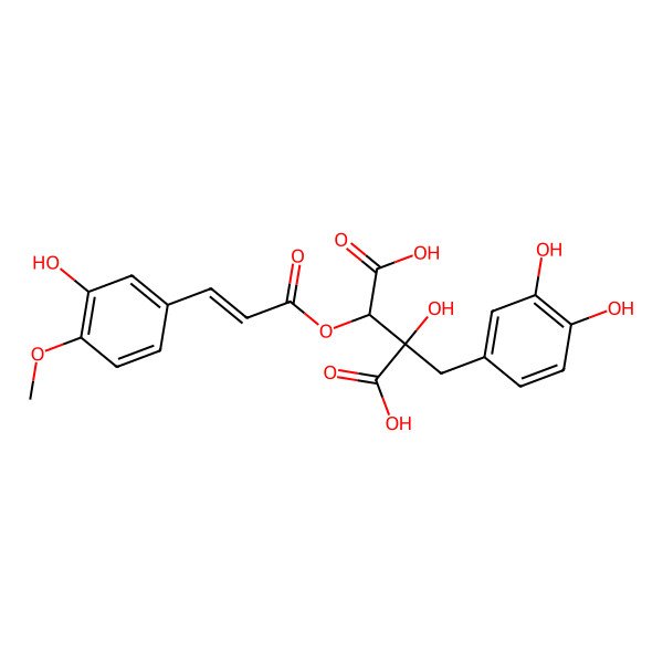 2D Structure of Cimicifugic acid B