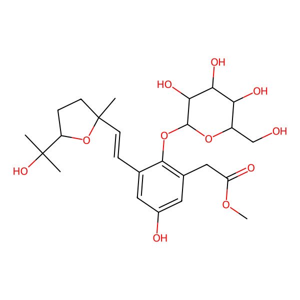 2D Structure of Cinnacasside A