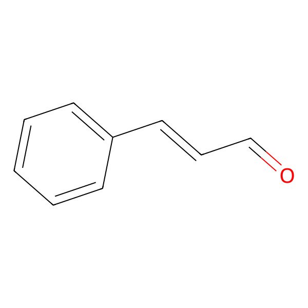 2D Structure of Cinnamaldehyde 2D Structure of Cinnamaldehyde