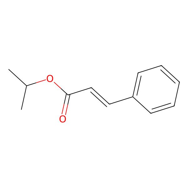 2D Structure of Cinnamic Acid Isopropyl Ester 2D Structure of Cinnamic Acid Isopropyl Ester