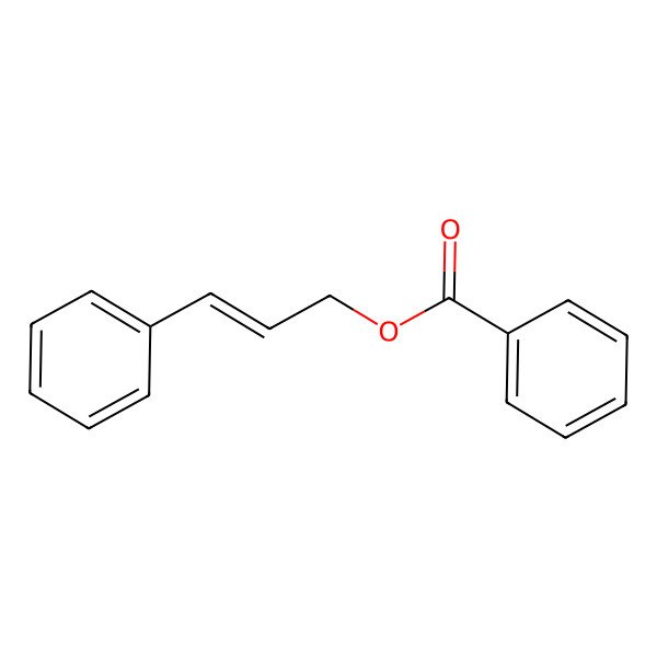2D Structure of Cinnamyl benzoate