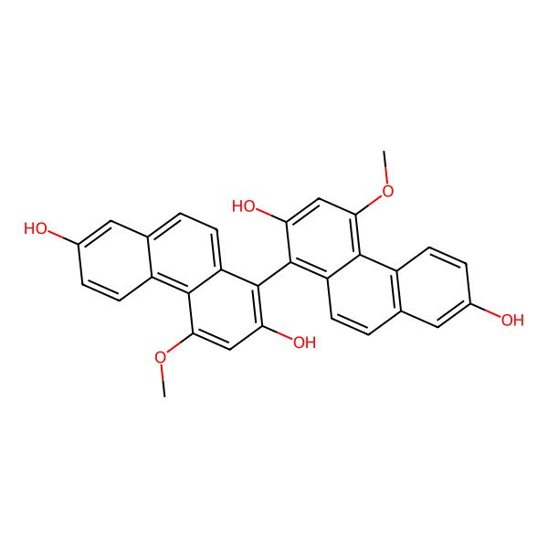 2D Structure of Cirrhopetalanthin
