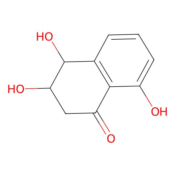 2D Structure of Cis-4-hydroxy-6-deoxyscytalone