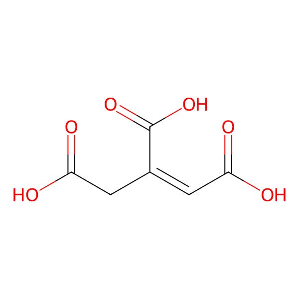 2D Structure of cis-Aconitic acid