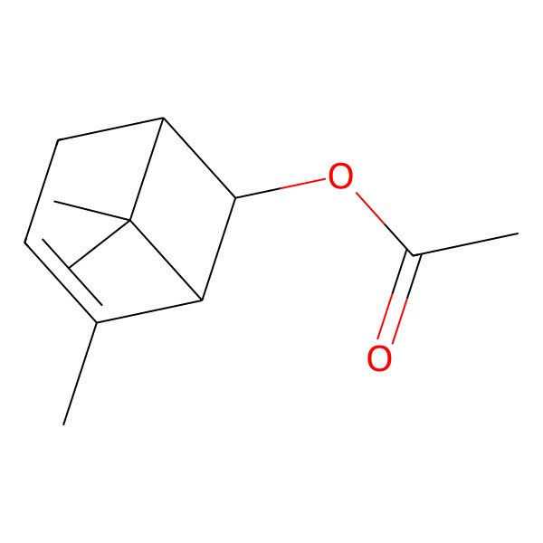 2D Structure of cis-Chrysanthenyl acetate