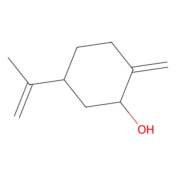 2D Structure of cis-p-Mentha-1(7),8-dien-2-ol