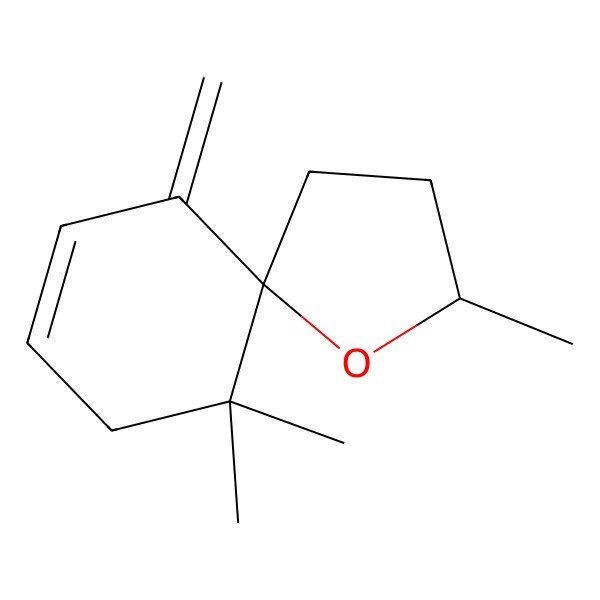 2D Structure of cis-Vitispirane