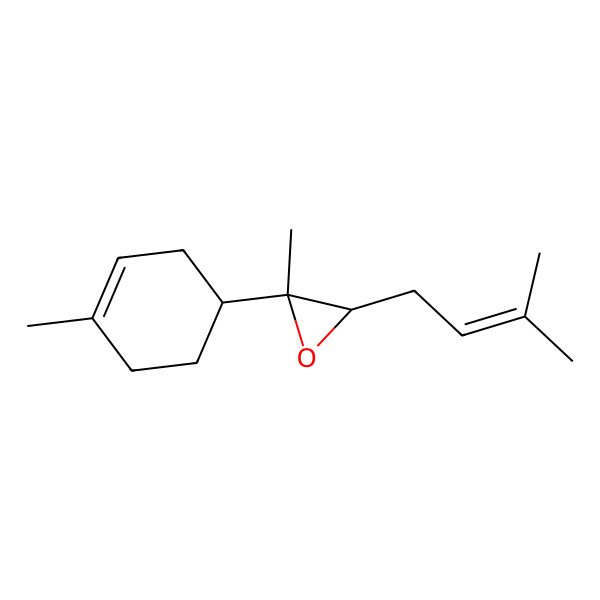 2D Structure of cis-(Z)-alpha-Bisabolene epoxide