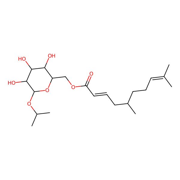 2D Structure of Citrusoside A