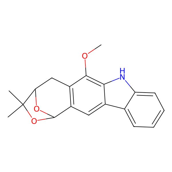 2D Structure of Claulansine A