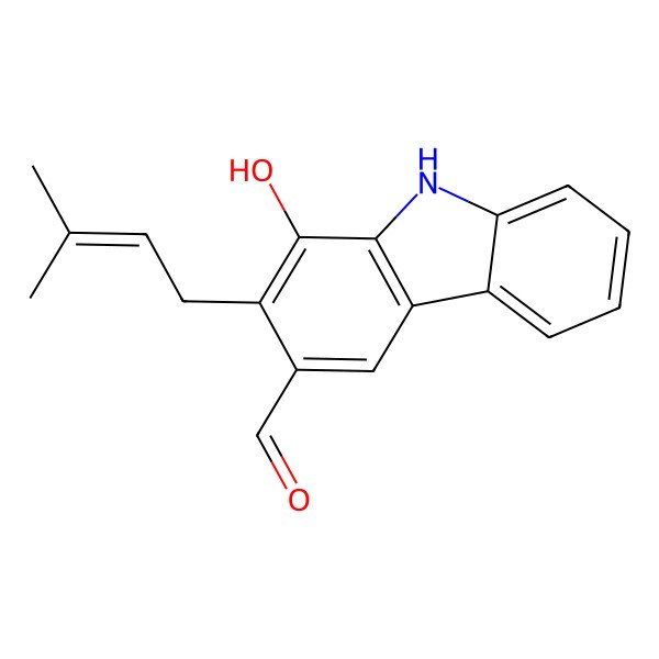2D Structure of Claulansine I
